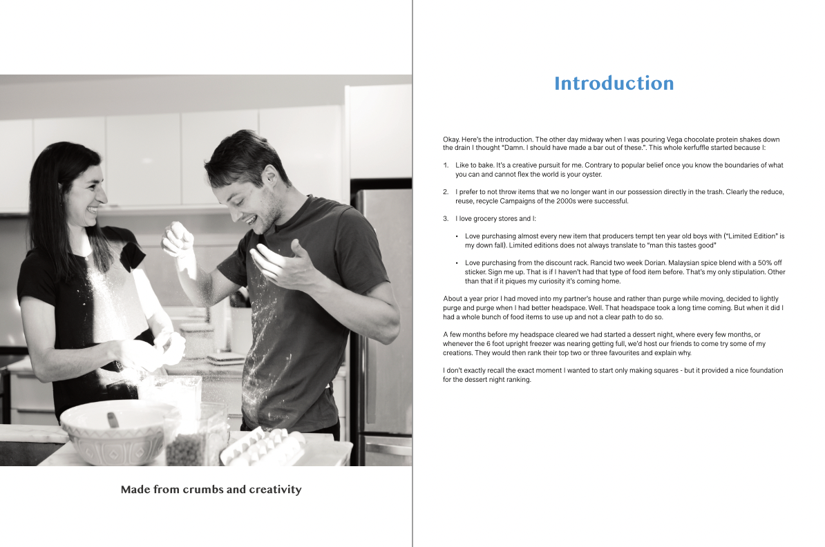 Introduction spread